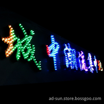 New Inventions High Quality LED Sign Board LED Open Board for Outdoors Advertising